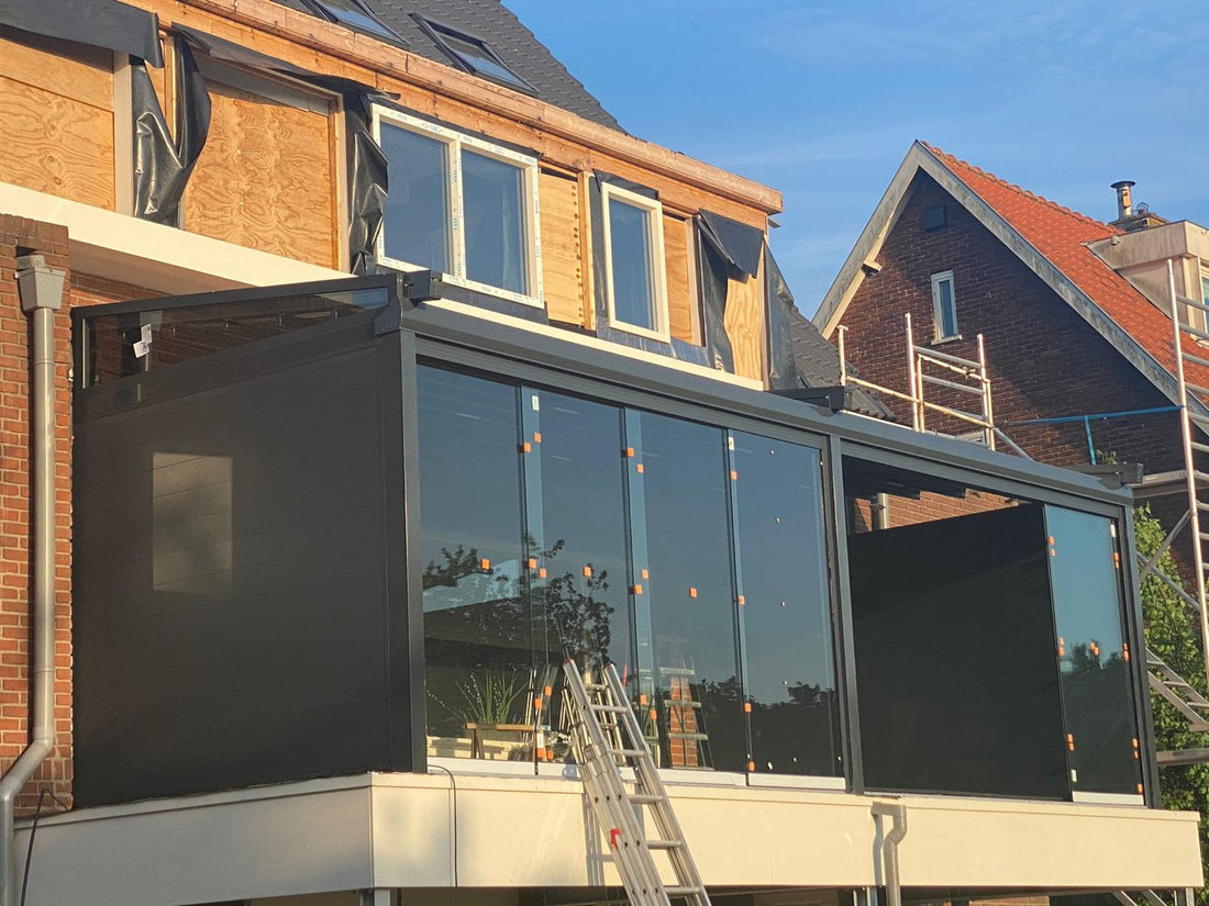 Project 4 — Veranda met gesloten zijwand voor extra privacy (Gelderland)